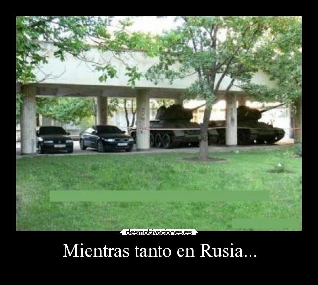 Mientras tanto en Rusia... -
