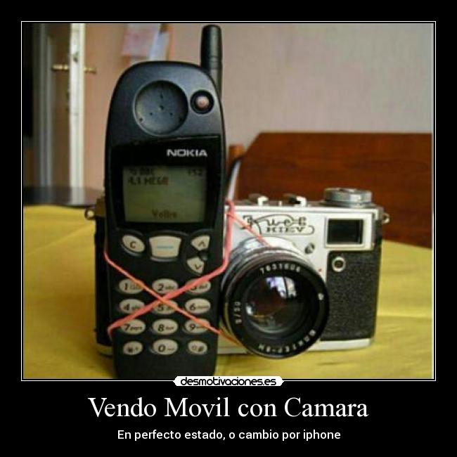 Vendo Movil con Camara -