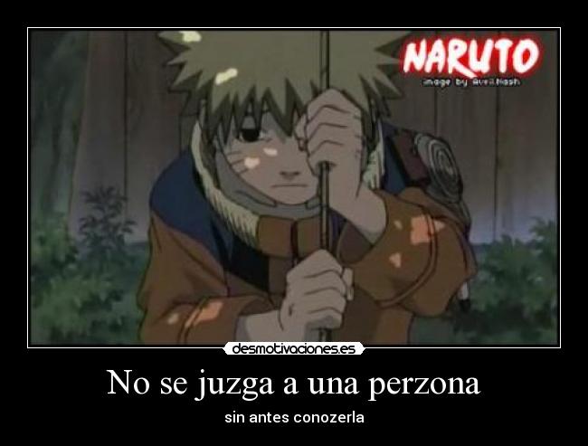 No se juzga a una perzona - 