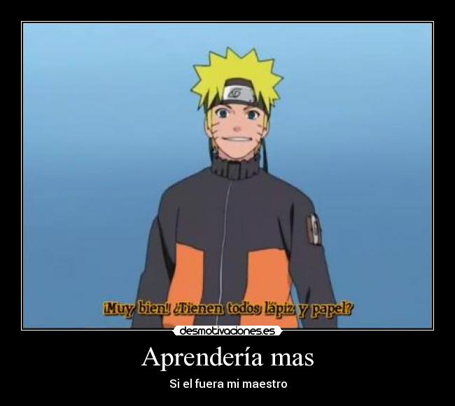 Aprendería mas -