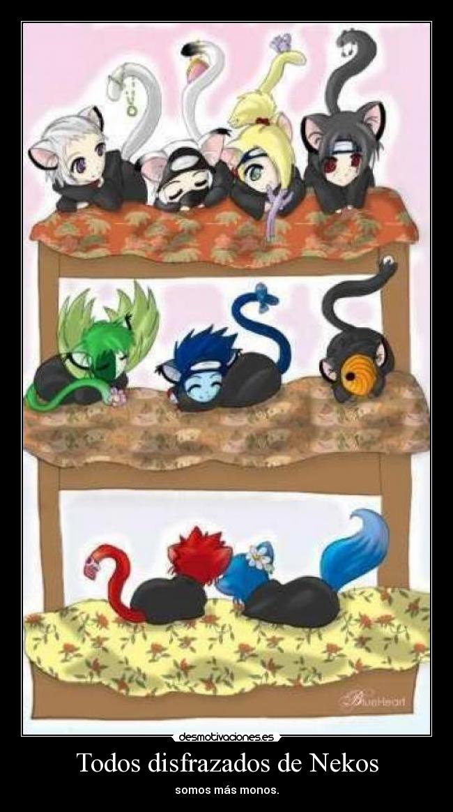 carteles nekos todos akastsuki ideas enganchada bobobo otra vez desmotivaciones