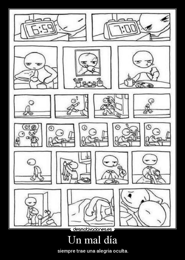 Un mal día -