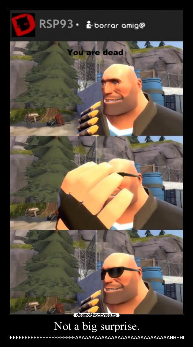 Not a big surprise. - YEEEEEEEEEEEEEEEEEEEEEEEEAAAAAAAAAAAAAAAAAAAAAAAAAAAAAHHHHHHH