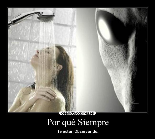 carteles observando mirada miedo extraterrestre aliens ojos desmotivaciones