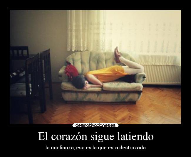 carteles corazon corazon roto confianza destrozada readingjoke notengoclan desmotivaciones