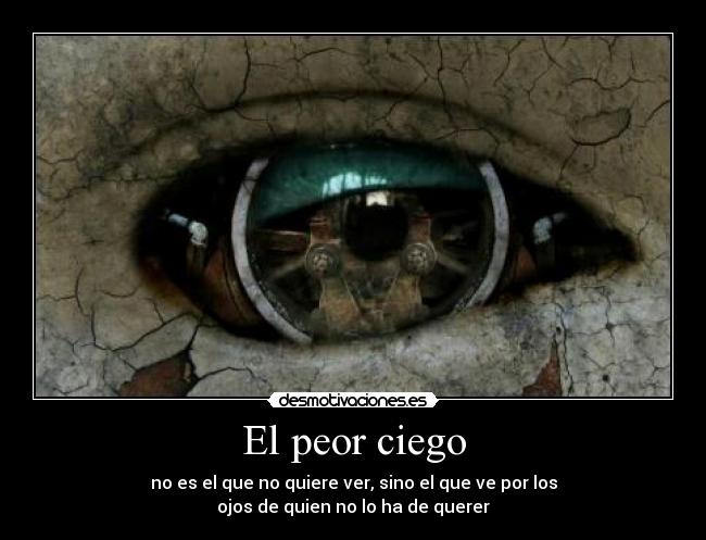 El peor ciego -