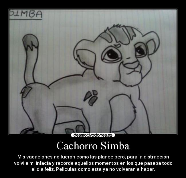 Cachorro Simba -
