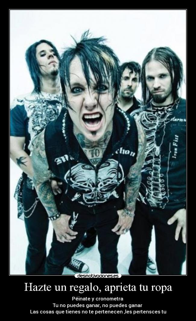 Hazte un regalo, aprieta tu ropa -