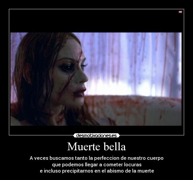 Muerte bella -