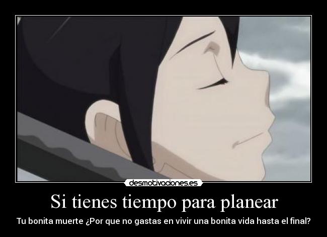 Si tienes tiempo para planear -