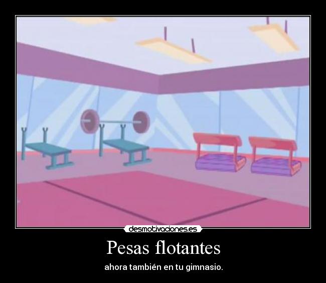 Pesas flotantes - 