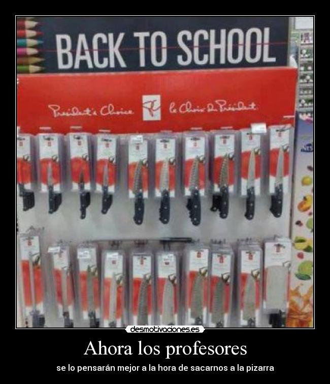 Ahora los profesores - 