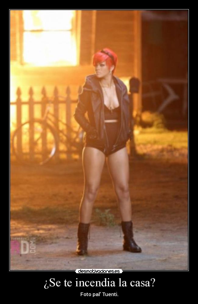 ¿Se te incendia la casa? - Foto pal Tuenti.