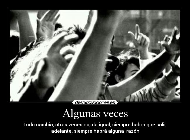 Algunas veces - 