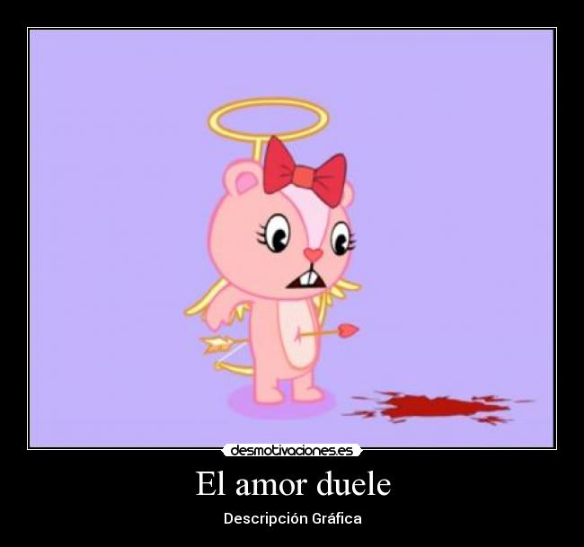 El amor duele - Descripción Gráfica