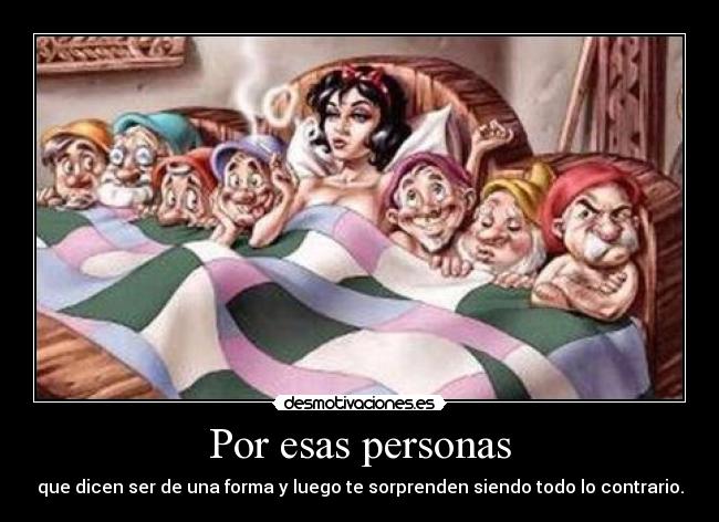 Por esas personas -