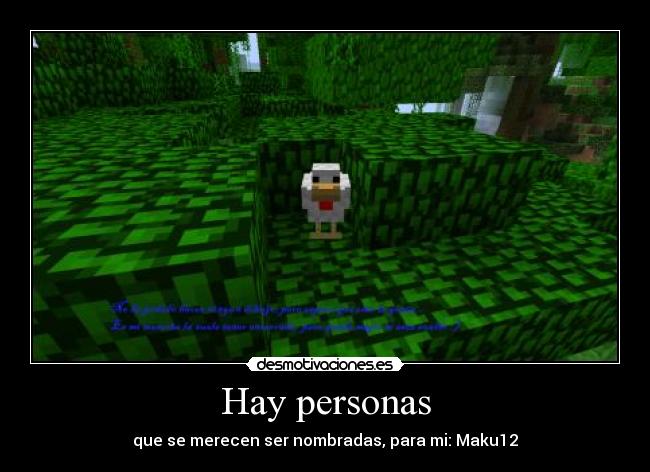 Hay personas - 