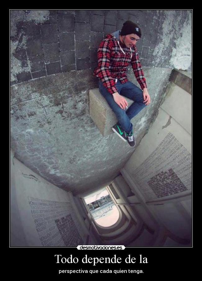 carteles perspectiva desmotivaciones