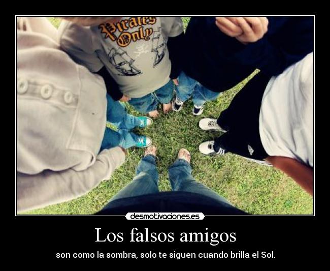 Los falsos amigos - 