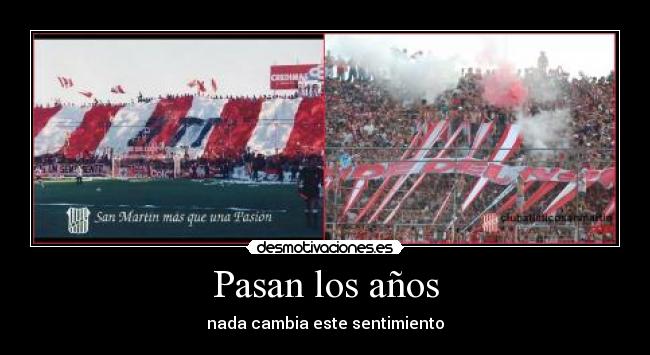 Pasan los años - 