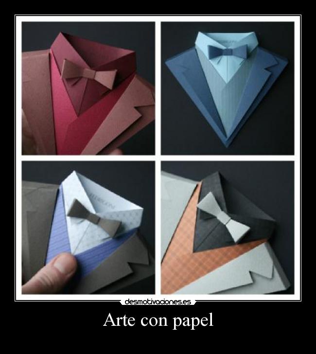 Arte con papel -