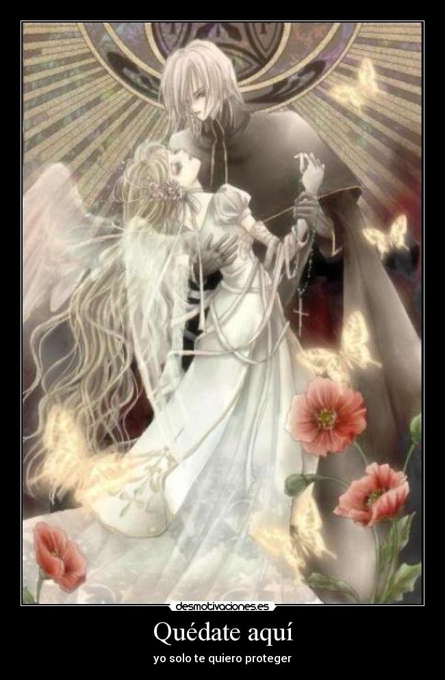 Quédate aquí - yo solo te quiero proteger