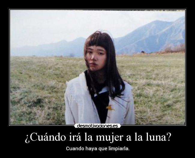 ¿Cuándo irá la mujer a la luna? - 