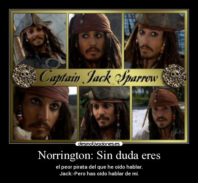 carteles piratas del caribe maldicion del perla negra desmotivaciones