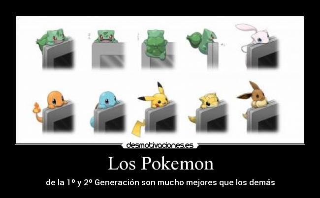 Los Pokemon -