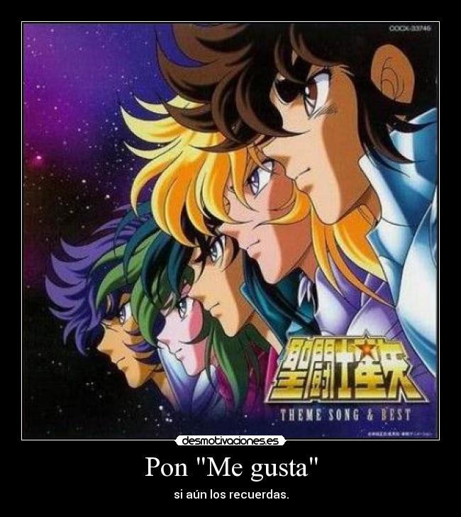 Pon Me gusta - si aún los recuerdas.