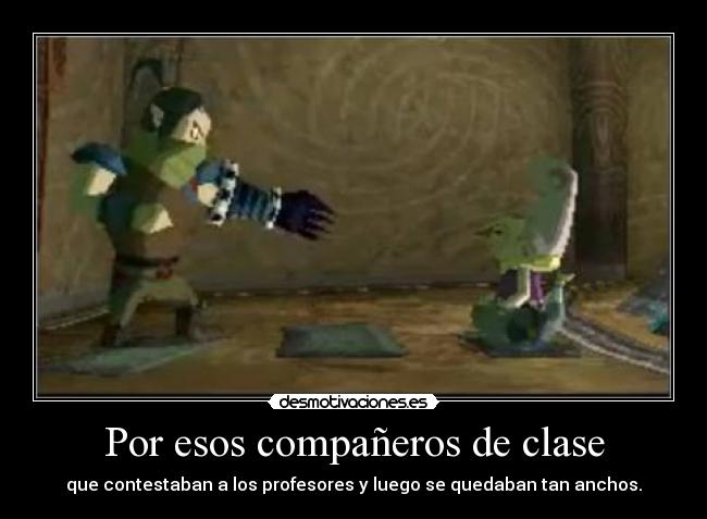 Por esos compañeros de clase - 
