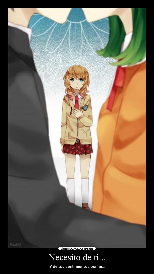 Necesito de ti... - 