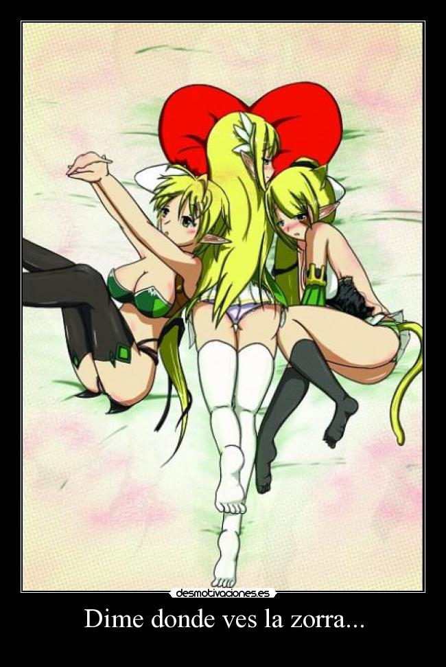 Dime donde ves la zorra... -