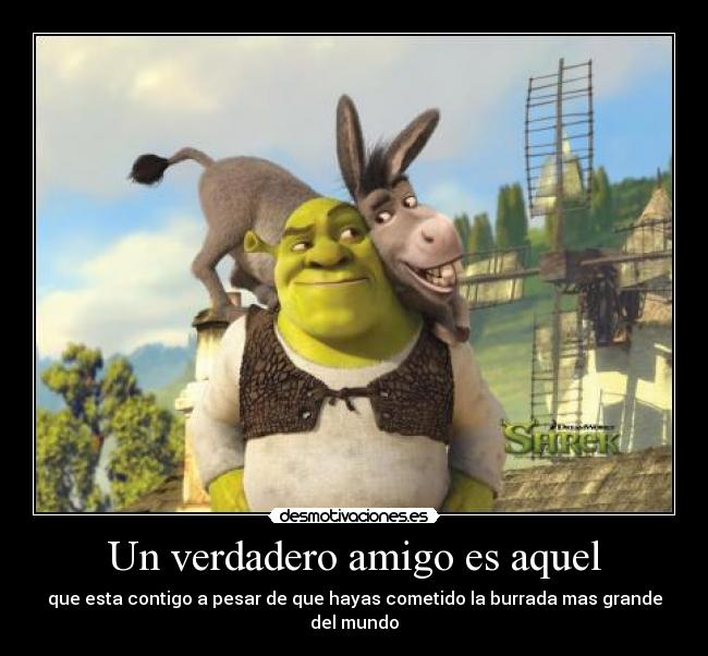 Un verdadero amigo es aquel - 