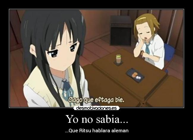 Yo no sabia... - 