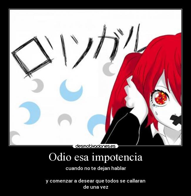 carteles odio anime vocaloid hatsune miku cancion rolling girl seria bueno que algunos cierren boca desmotivaciones