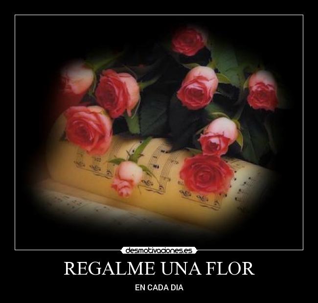 REGALME UNA FLOR - EN CADA DIA