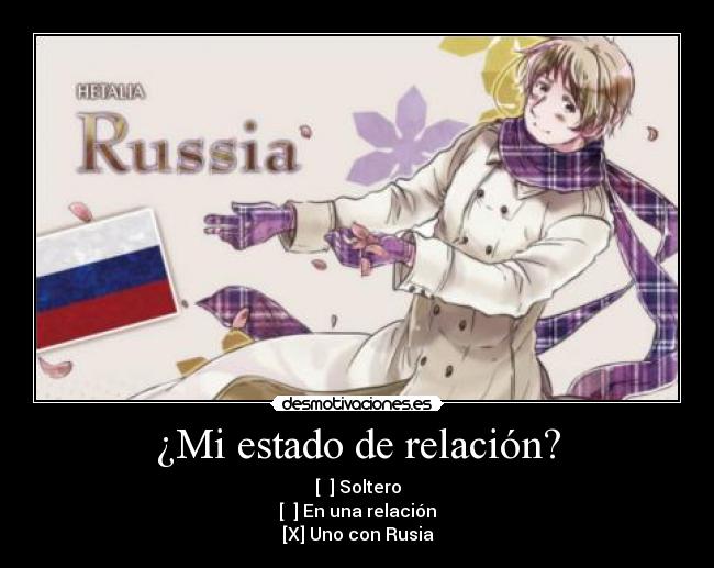 ¿Mi estado de relación? -