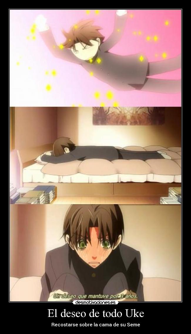El deseo de todo Uke -
