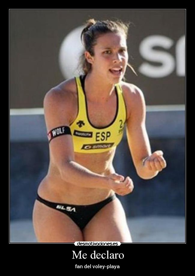 Me declaro - fan del voley-playa