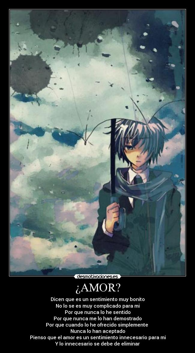 ¿AMOR? -
