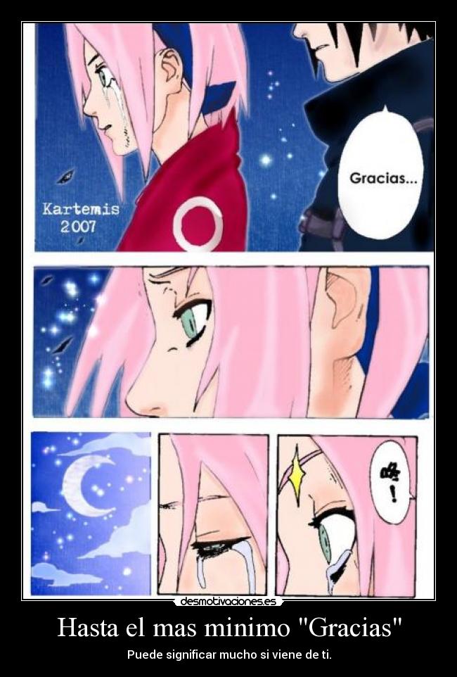 carteles anime naruto sakura sasuke sasusaku amor imposible twt uchiha aldea sakuby abby desmotivaciones