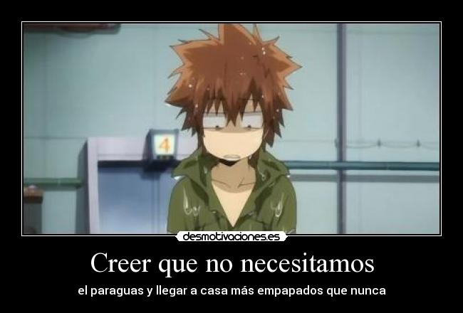 carteles khr katekyo hitman reborn tsunayoshi sawada osea tsuna pobrecito desmotivaciones