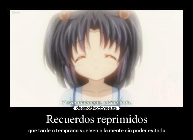 Recuerdos reprimidos - 