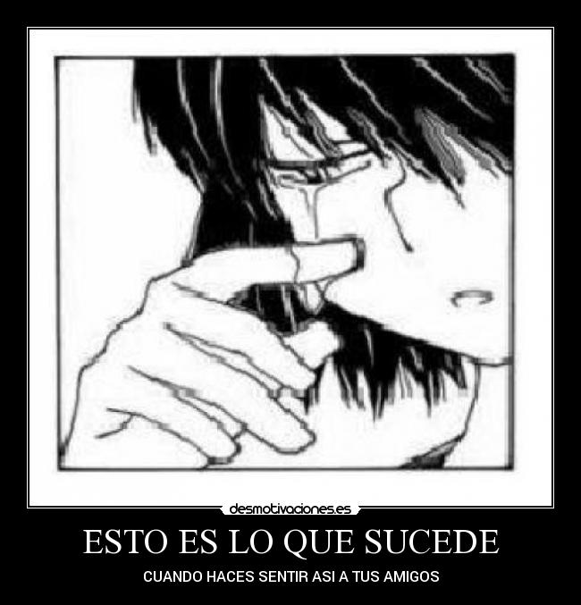 ESTO ES LO QUE SUCEDE -