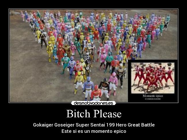 carteles super sentai power ranger yao ming bitch please epico desmotivaciones
