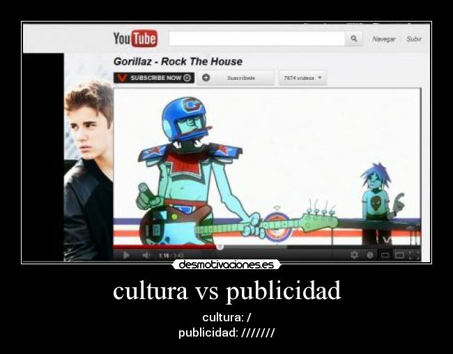 cultura vs publicidad - cultura: /
publicidad: ///////