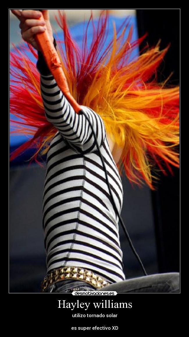 carteles paramore hayley williams desmotivaciones