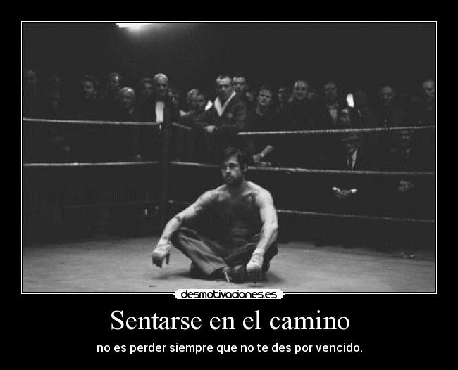 Sentarse en el camino - 