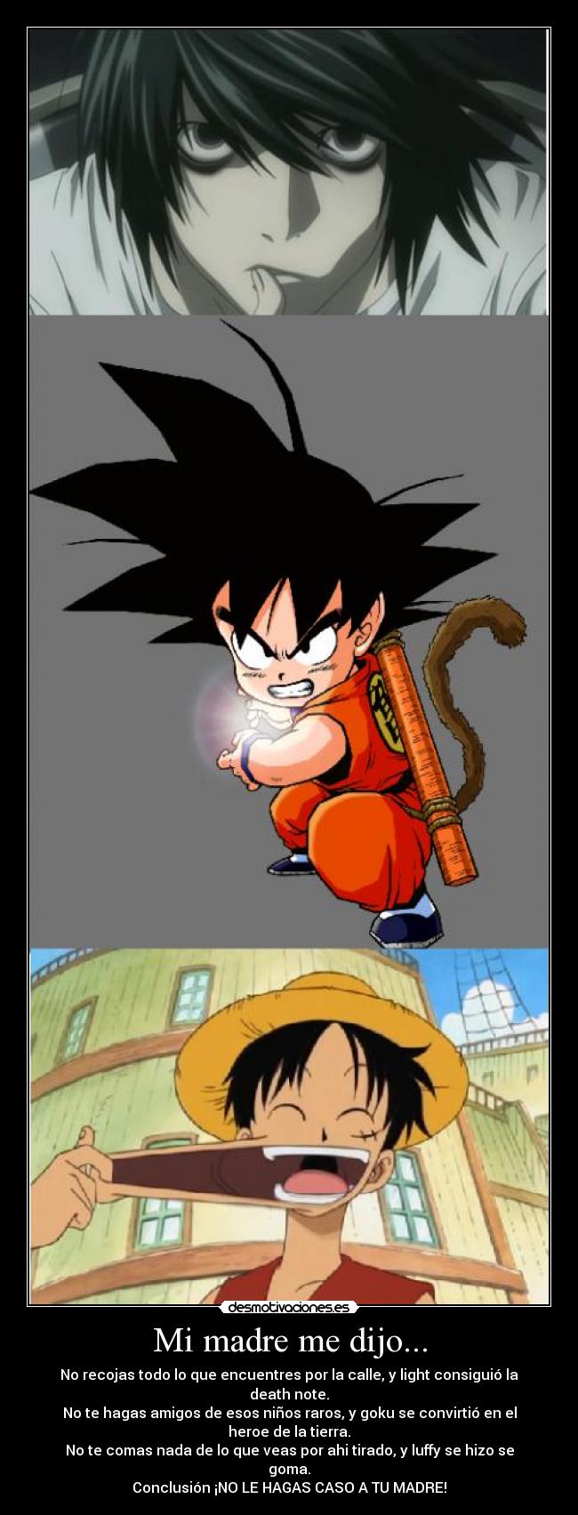 Mi madre me dijo... - 